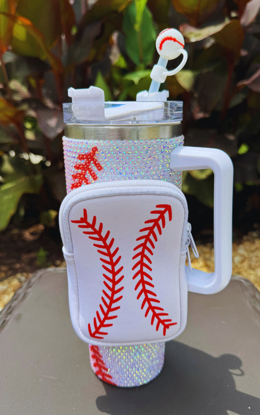 Baseball Tumbler Pouch