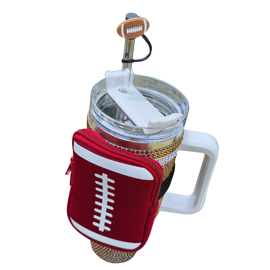 Football Straw Topper