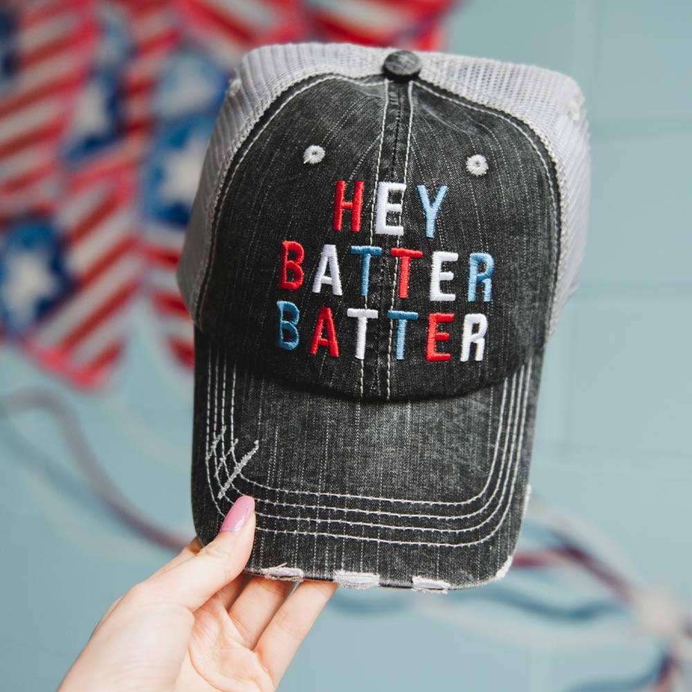 Hey Batter Batter  Trucker Hats