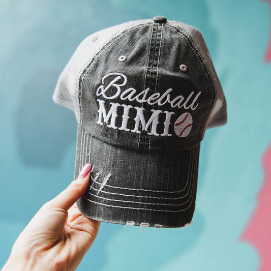 Baseball Mimi Trucker Hats